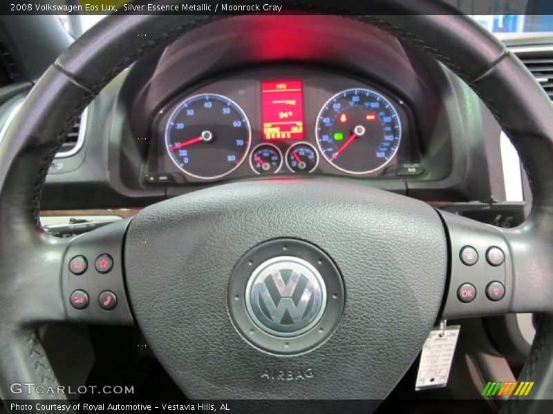 Silver Essence Metallic / Moonrock Gray 2008 Volkswagen Eos Lux