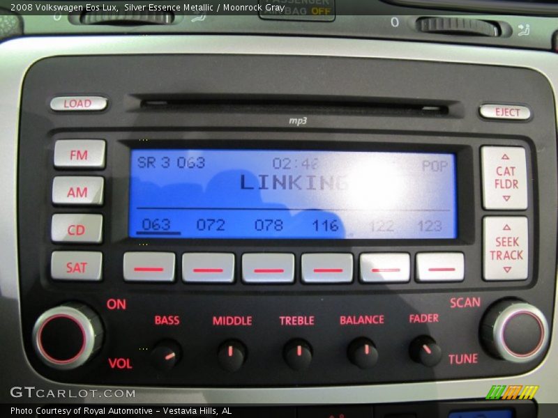 Silver Essence Metallic / Moonrock Gray 2008 Volkswagen Eos Lux