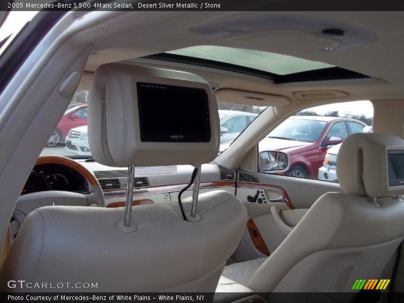 Desert Silver Metallic / Stone 2005 Mercedes-Benz S 500 4Matic Sedan