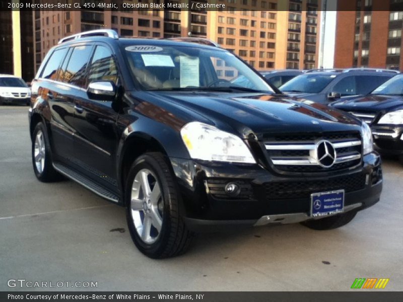 Obsidian Black Metallic / Cashmere 2009 Mercedes-Benz GL 450 4Matic