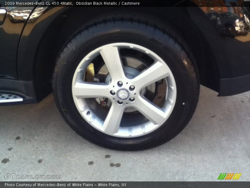 Obsidian Black Metallic / Cashmere 2009 Mercedes-Benz GL 450 4Matic