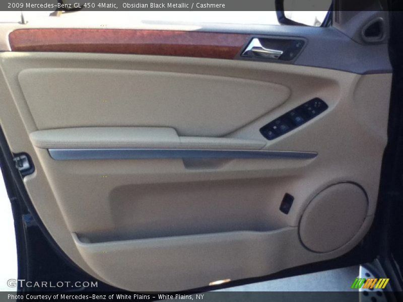 Obsidian Black Metallic / Cashmere 2009 Mercedes-Benz GL 450 4Matic