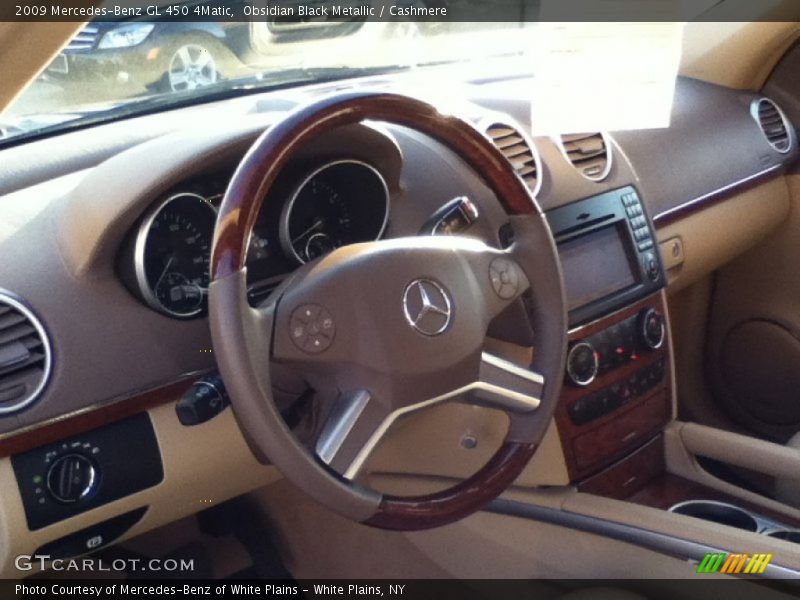Obsidian Black Metallic / Cashmere 2009 Mercedes-Benz GL 450 4Matic