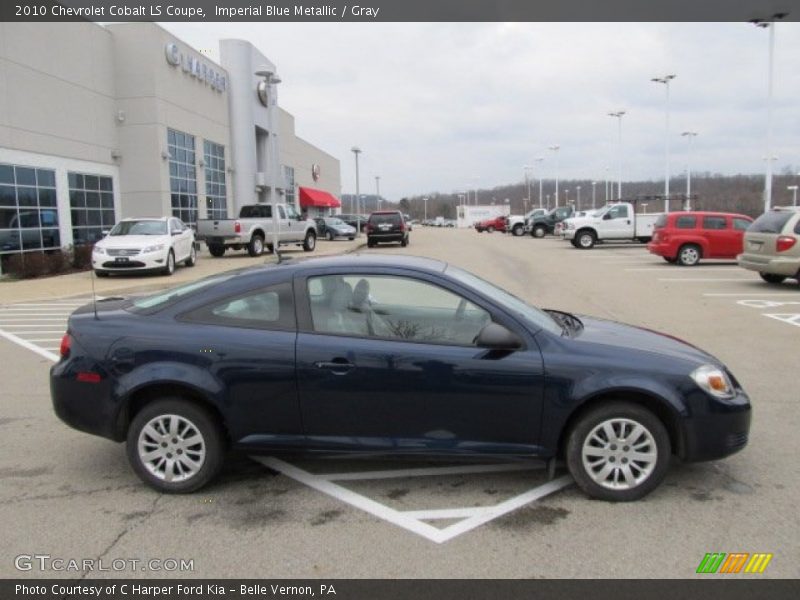 Imperial Blue Metallic / Gray 2010 Chevrolet Cobalt LS Coupe