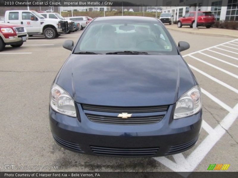 Imperial Blue Metallic / Gray 2010 Chevrolet Cobalt LS Coupe