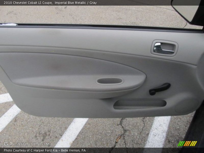 Imperial Blue Metallic / Gray 2010 Chevrolet Cobalt LS Coupe