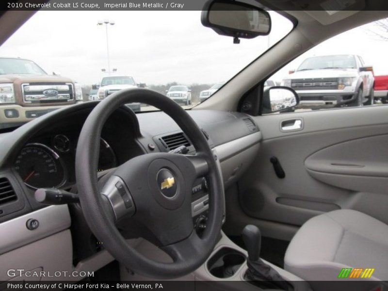 Imperial Blue Metallic / Gray 2010 Chevrolet Cobalt LS Coupe