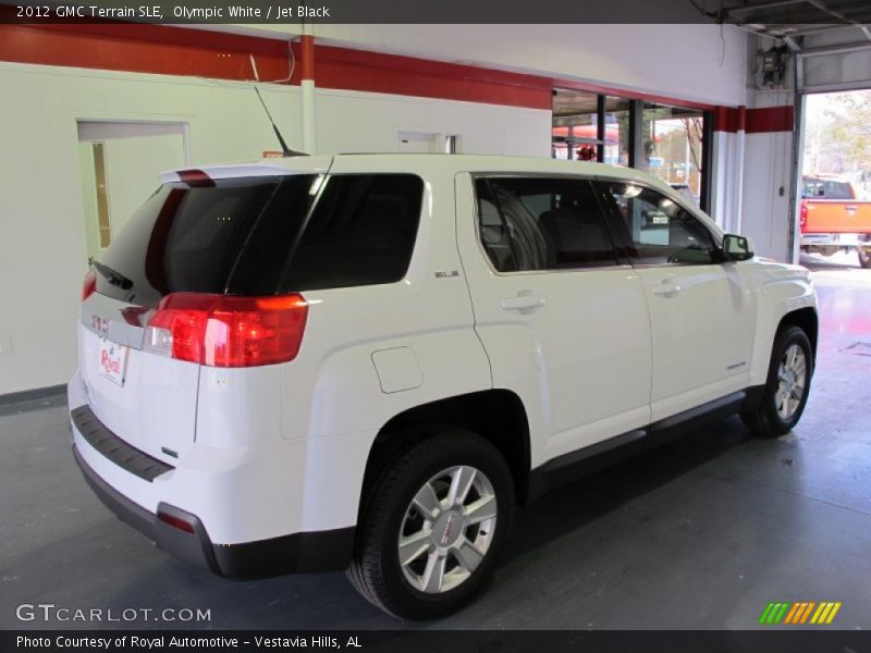 Olympic White / Jet Black 2012 GMC Terrain SLE