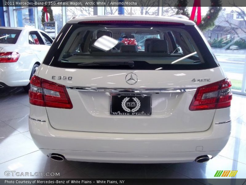 Arctic White / Almond/Mocha 2011 Mercedes-Benz E 350 4Matic Wagon