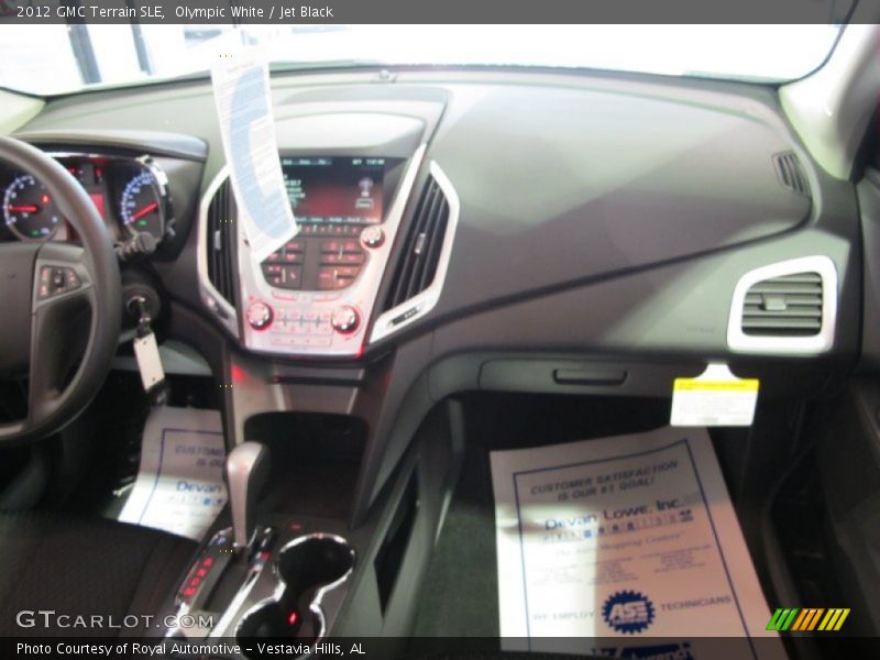 Olympic White / Jet Black 2012 GMC Terrain SLE