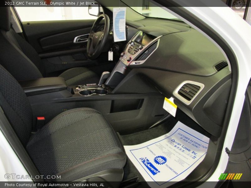 Olympic White / Jet Black 2012 GMC Terrain SLE