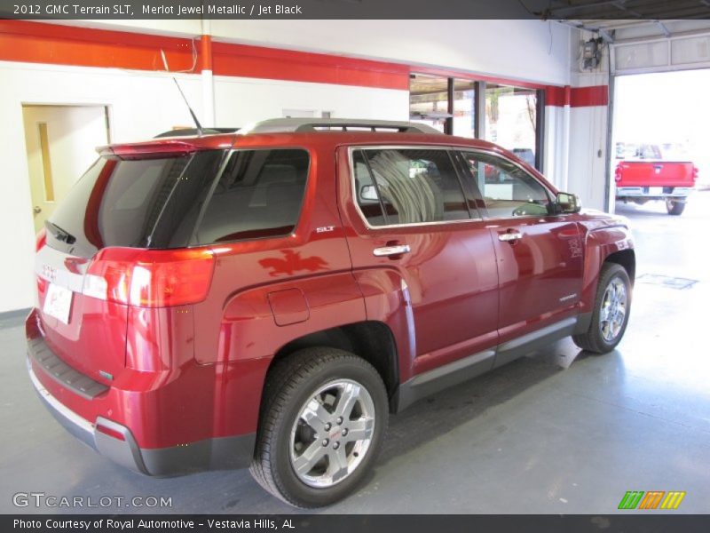 Merlot Jewel Metallic / Jet Black 2012 GMC Terrain SLT