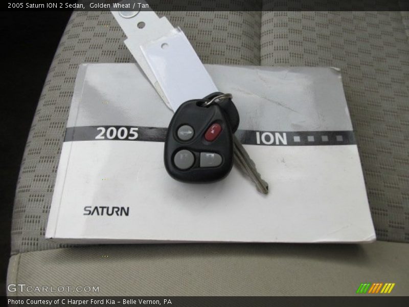 Golden Wheat / Tan 2005 Saturn ION 2 Sedan