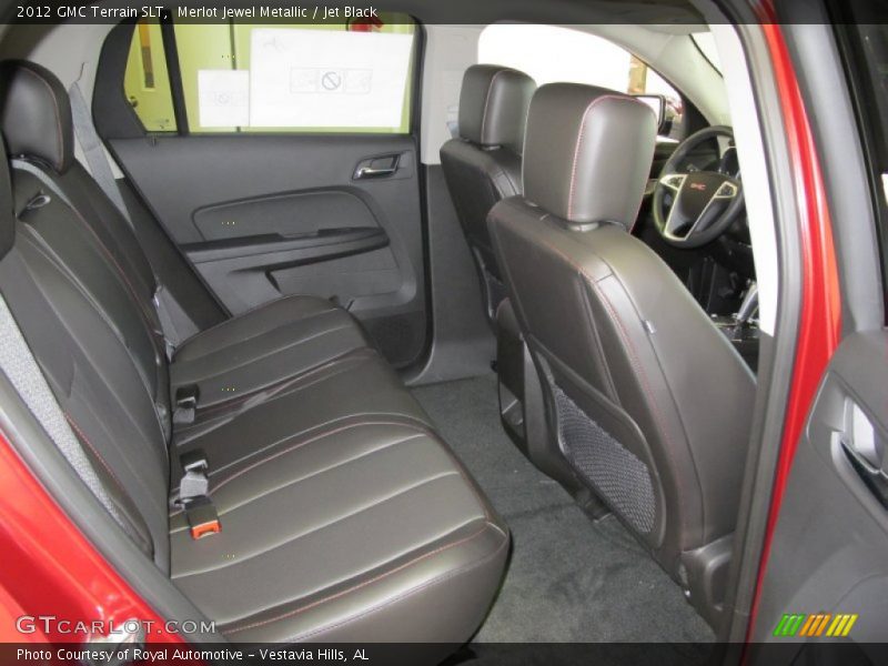 Merlot Jewel Metallic / Jet Black 2012 GMC Terrain SLT