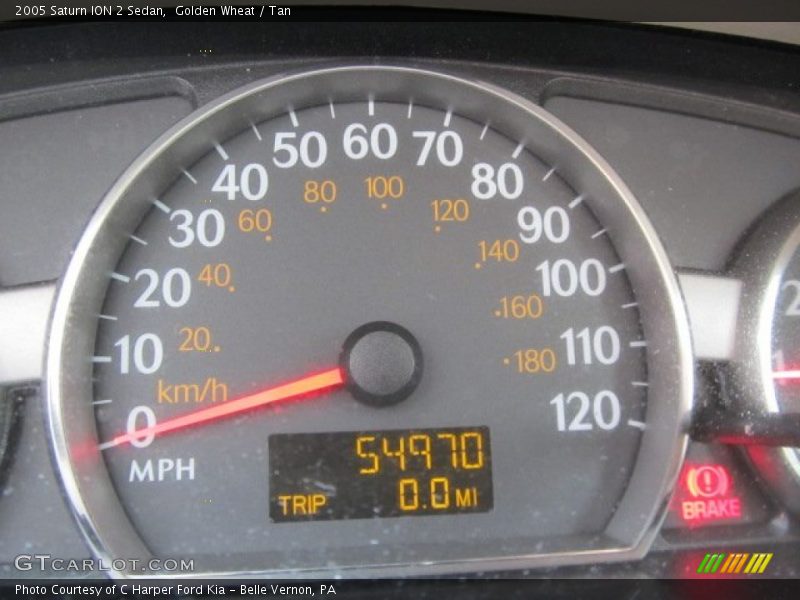 Golden Wheat / Tan 2005 Saturn ION 2 Sedan