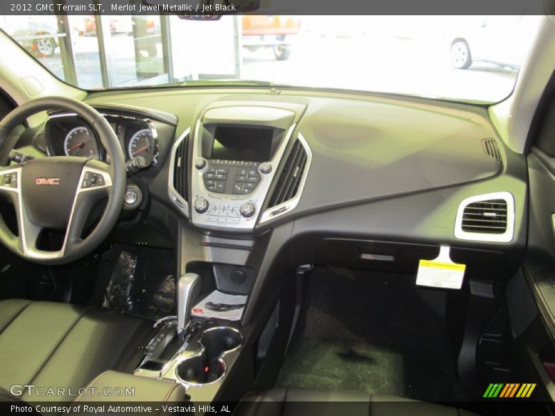 Merlot Jewel Metallic / Jet Black 2012 GMC Terrain SLT