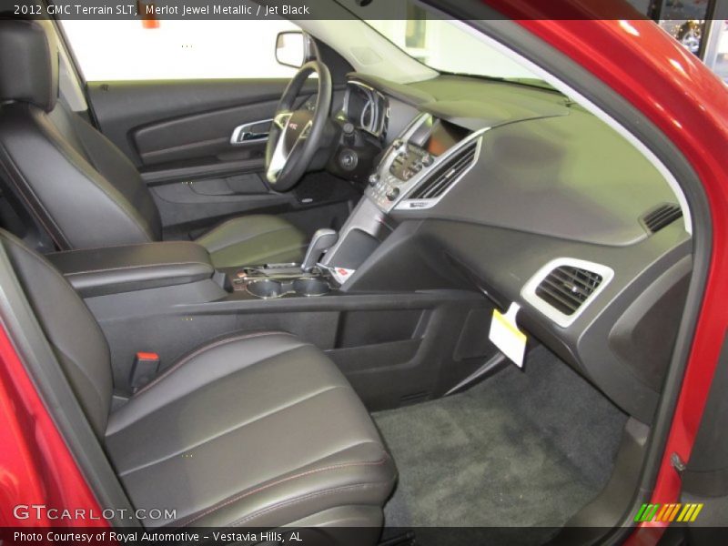 Merlot Jewel Metallic / Jet Black 2012 GMC Terrain SLT