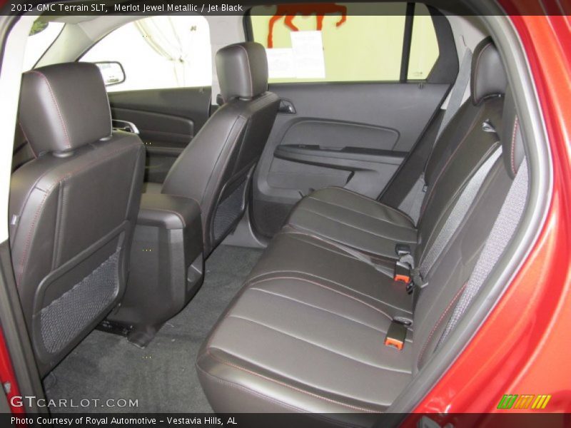 Merlot Jewel Metallic / Jet Black 2012 GMC Terrain SLT