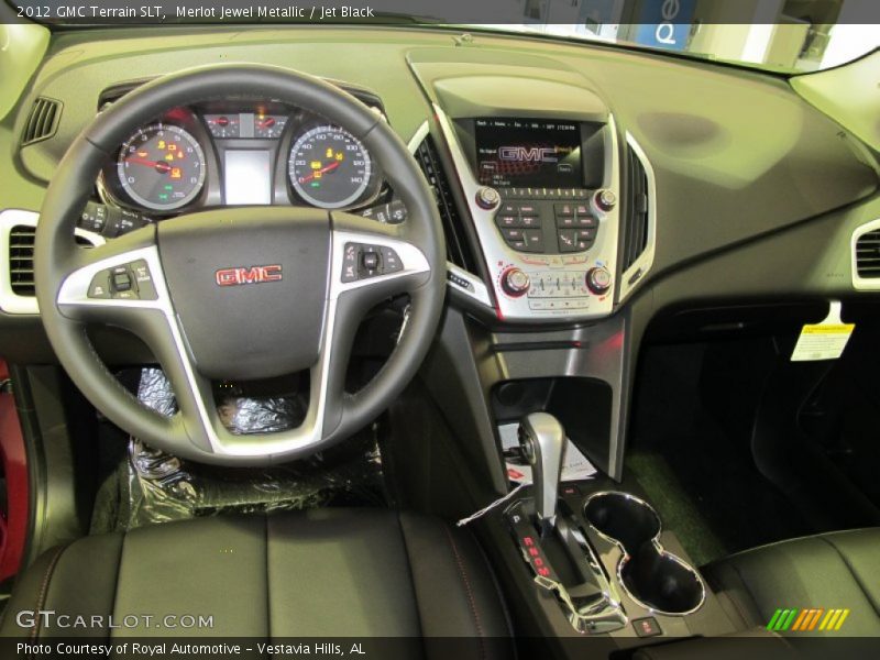 Merlot Jewel Metallic / Jet Black 2012 GMC Terrain SLT
