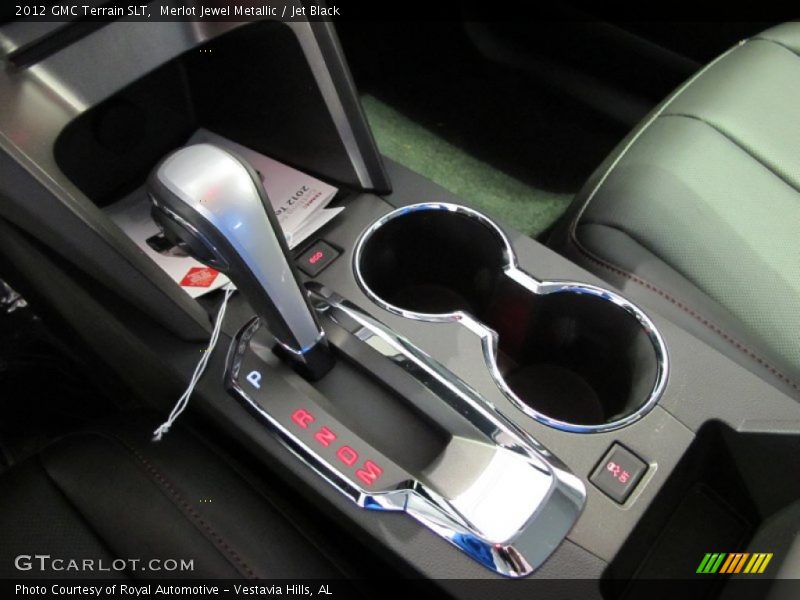 Merlot Jewel Metallic / Jet Black 2012 GMC Terrain SLT