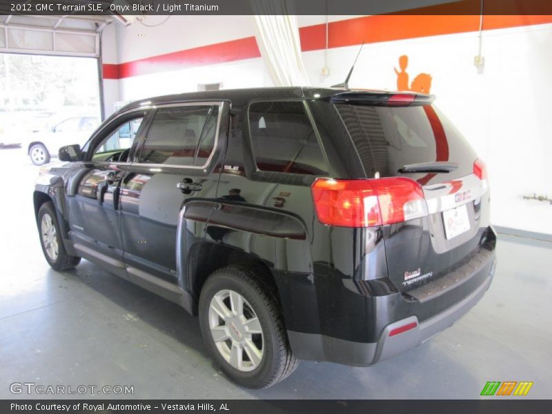 Onyx Black / Light Titanium 2012 GMC Terrain SLE