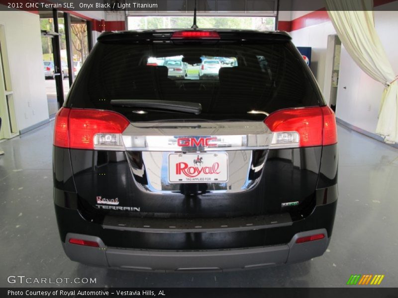 Onyx Black / Light Titanium 2012 GMC Terrain SLE