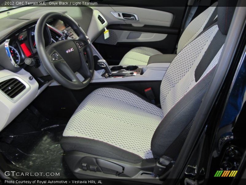 Onyx Black / Light Titanium 2012 GMC Terrain SLE
