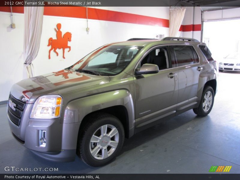 Mocha Steel Metallic / Jet Black 2012 GMC Terrain SLE