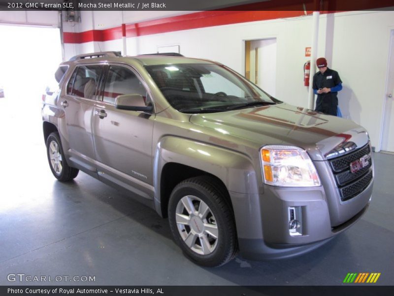 Mocha Steel Metallic / Jet Black 2012 GMC Terrain SLE