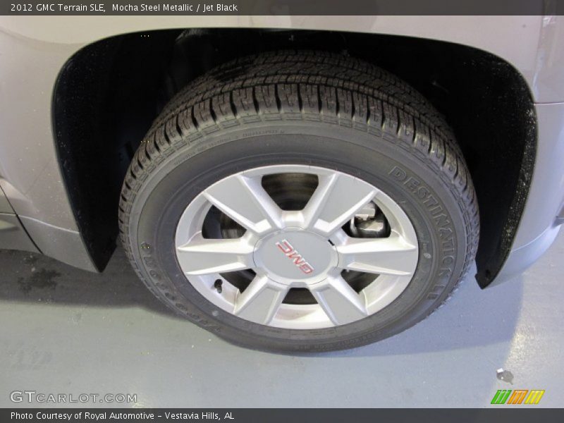 Mocha Steel Metallic / Jet Black 2012 GMC Terrain SLE