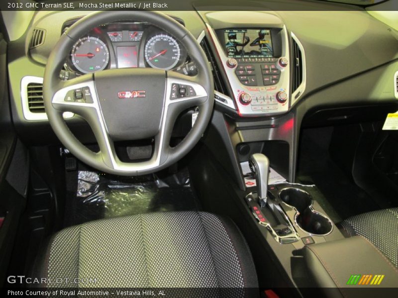 Mocha Steel Metallic / Jet Black 2012 GMC Terrain SLE