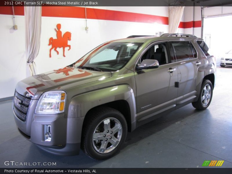 Mocha Steel Metallic / Jet Black 2012 GMC Terrain SLT