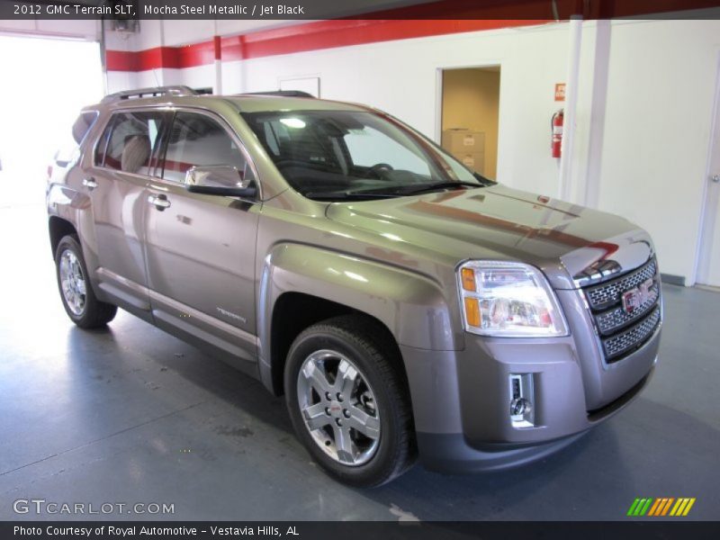 Mocha Steel Metallic / Jet Black 2012 GMC Terrain SLT