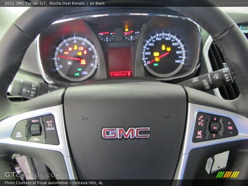 Mocha Steel Metallic / Jet Black 2012 GMC Terrain SLT