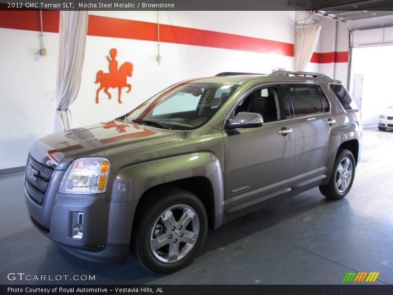 Mocha Steel Metallic / Brownstone 2012 GMC Terrain SLT