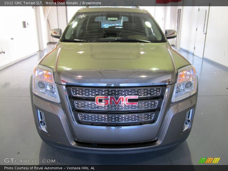 Mocha Steel Metallic / Brownstone 2012 GMC Terrain SLT