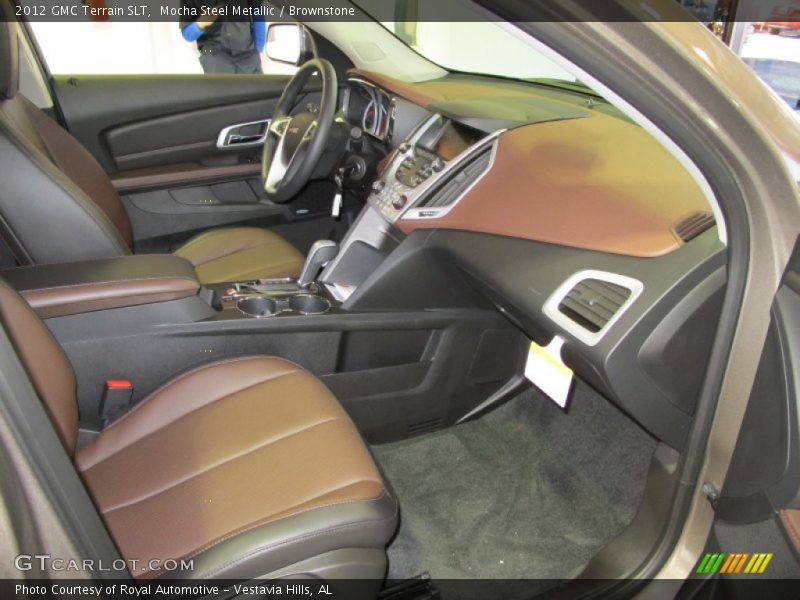 Mocha Steel Metallic / Brownstone 2012 GMC Terrain SLT