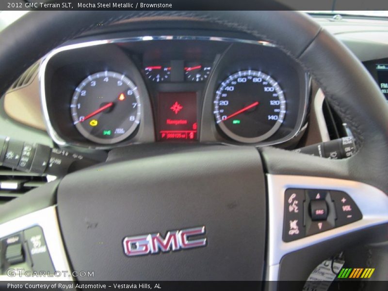 Mocha Steel Metallic / Brownstone 2012 GMC Terrain SLT
