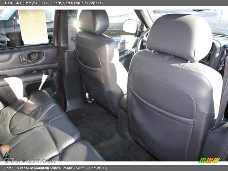Cherry Red Metallic / Graphite 1998 GMC Jimmy SLT 4x4