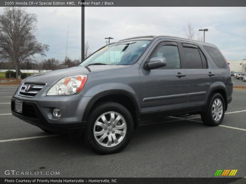 Pewter Pearl / Black 2005 Honda CR-V Special Edition 4WD