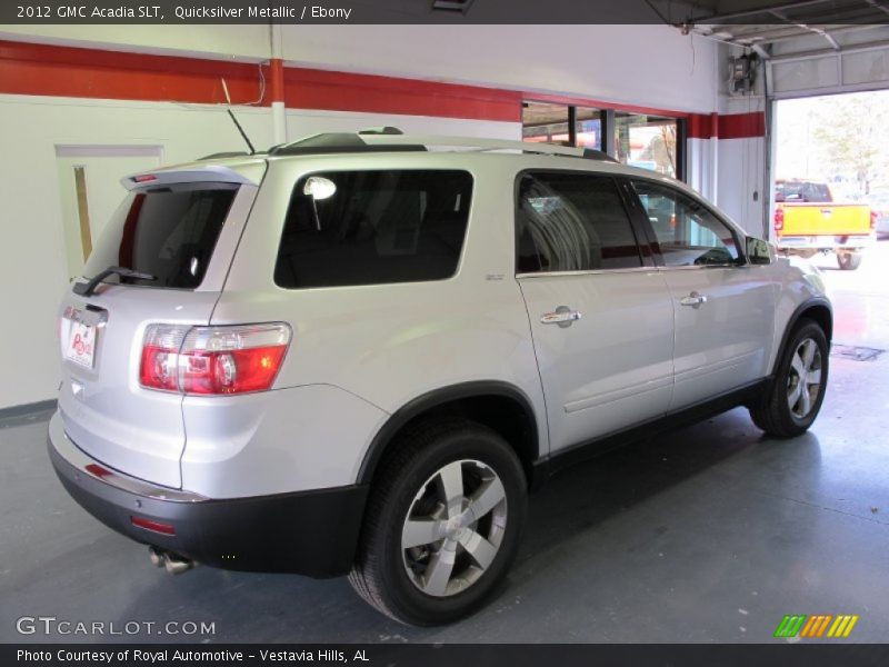 Quicksilver Metallic / Ebony 2012 GMC Acadia SLT