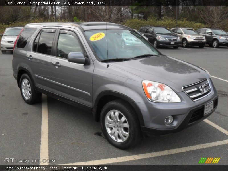 Pewter Pearl / Black 2005 Honda CR-V Special Edition 4WD