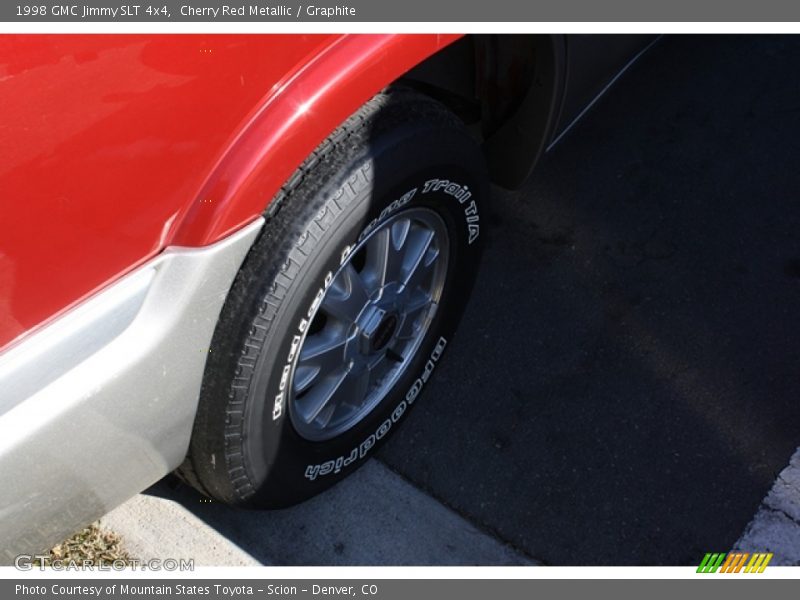 Cherry Red Metallic / Graphite 1998 GMC Jimmy SLT 4x4