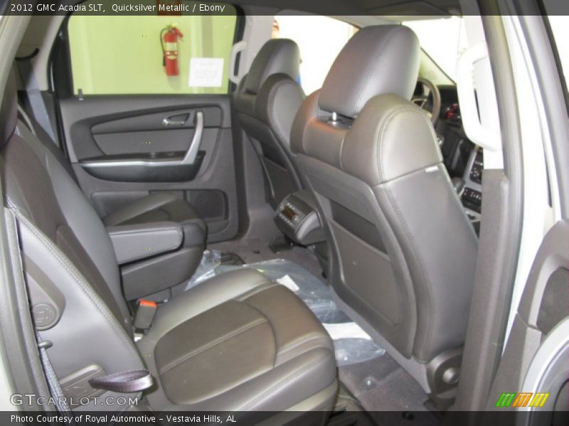 Quicksilver Metallic / Ebony 2012 GMC Acadia SLT