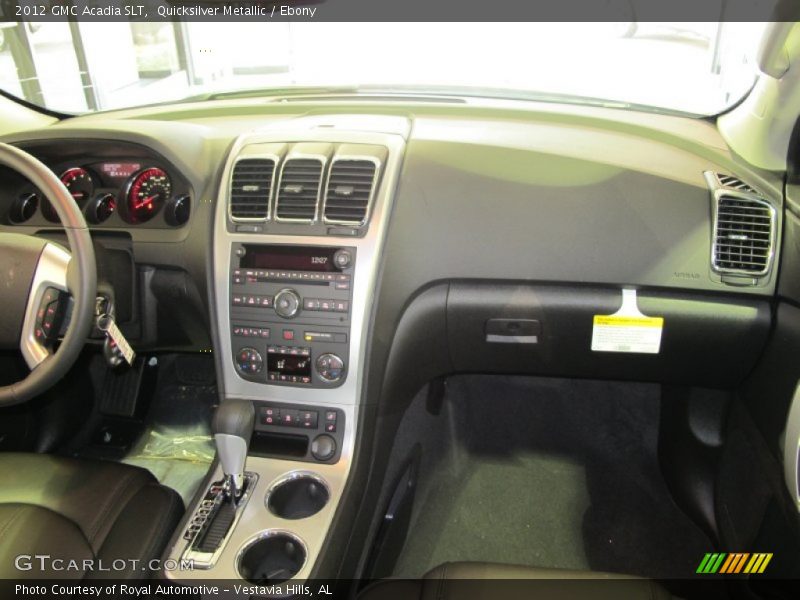 Quicksilver Metallic / Ebony 2012 GMC Acadia SLT