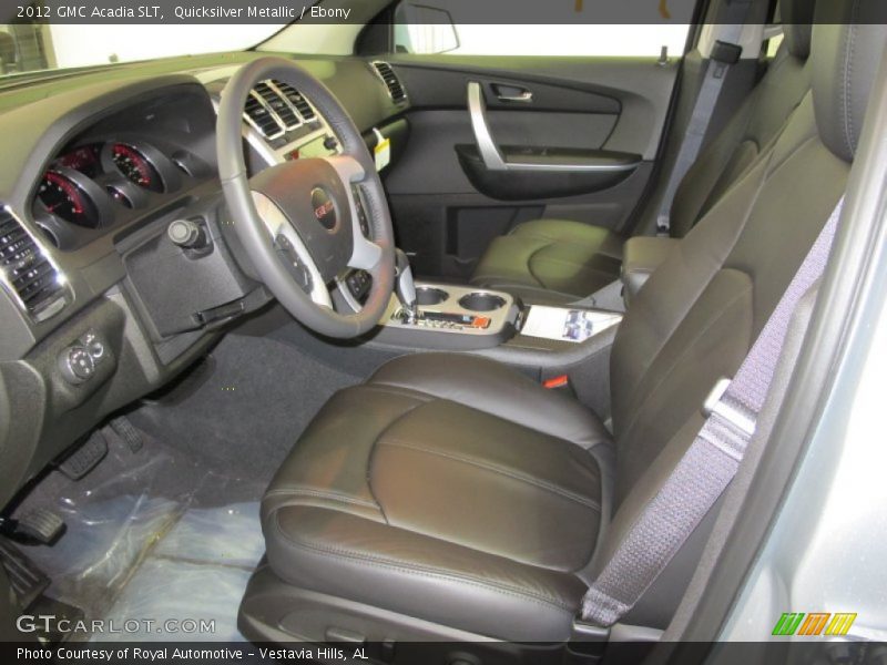 Quicksilver Metallic / Ebony 2012 GMC Acadia SLT