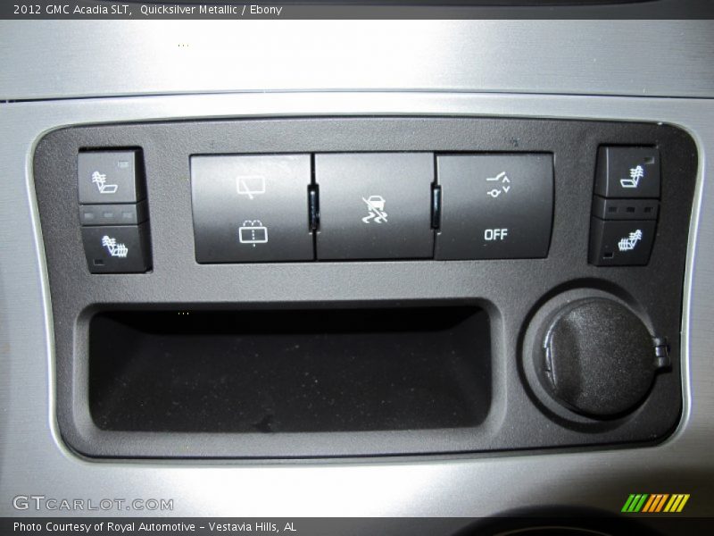Quicksilver Metallic / Ebony 2012 GMC Acadia SLT