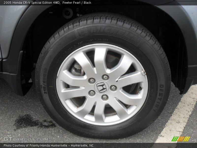 Pewter Pearl / Black 2005 Honda CR-V Special Edition 4WD