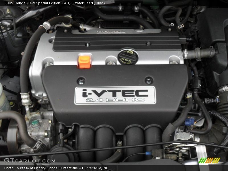 Pewter Pearl / Black 2005 Honda CR-V Special Edition 4WD