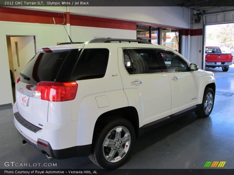 Olympic White / Jet Black 2012 GMC Terrain SLT